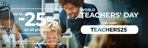 World Teachers' Day. Discount up to 25%