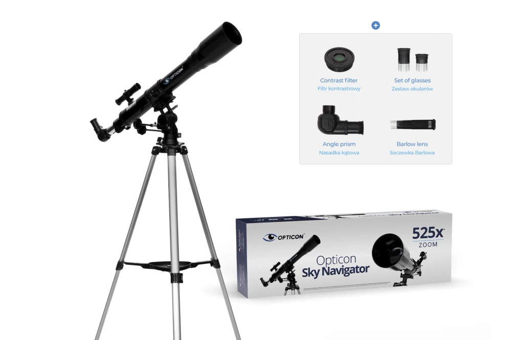 Telescope OPTICON Sky Navigator 70F700EQ